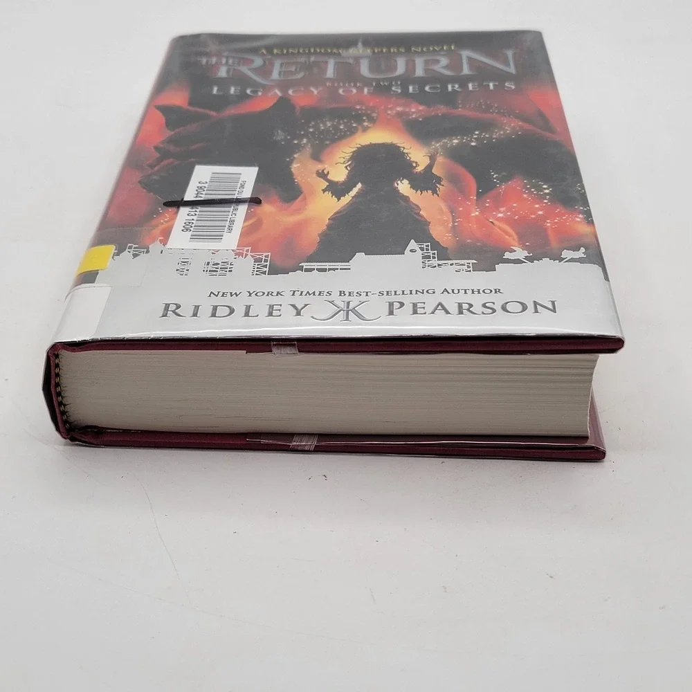 Ridley Pearson The Return Legacy of Secrets Hardcover 1st Edition Ex-Lib Good
